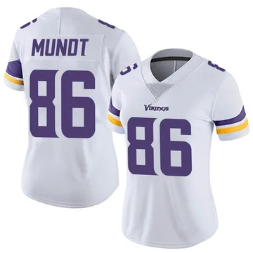 Men's Nike Johnny Mundt Purple Minnesota Vikings Game Player Jersey