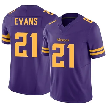 Akayleb Evans Minnesota Vikings Men's Legend Purple Color Rush T-Shirt