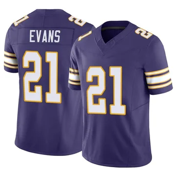 Akayleb Evans Men's Nike White Minnesota Vikings Custom Game Jersey Size: 3XL