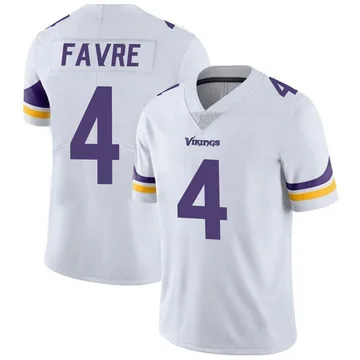 Brett Favre Minnesota Vikings Men's Legend Purple Color Rush T-Shirt