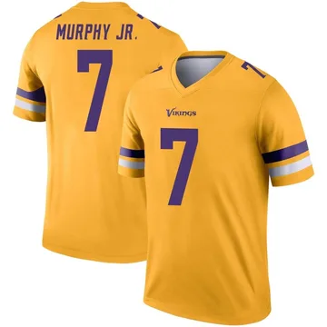 Men's Nike Byron Murphy Jr. Purple Minnesota Vikings Classic Player Game Jersey Size: Medium