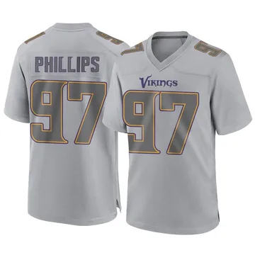 Nike Harrison Phillips Minnesota Vikings Game White Jersey - Youth