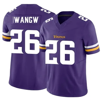 Kene Nwangwu Minnesota Vikings Men's Legend Purple Color Rush T-Shirt