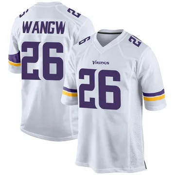 Kene Nwangwu Minnesota Vikings Men's Black Name & Number Logo T-Shirt 