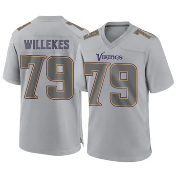 Men's Nike Kenny Willekes Purple Minnesota Vikings Game Jersey