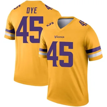 Minnesota Vikings 45 Troy Dye White Jersey - Bluefink