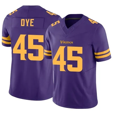 Troy Dye Minnesota Vikings Men's Legend Purple Color Rush T-Shirt